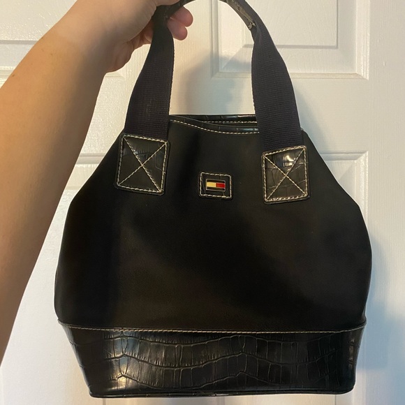 Vintage Tommy Hilfiger bucket bag purse VTG - Picture 2 of 9